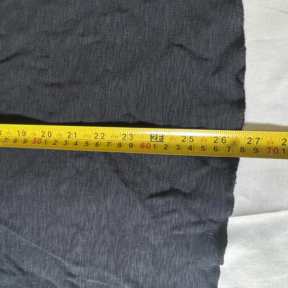 Wings + Horns Slub Cotton Henley Made in Canada Black Medium - Picture 7 of 7